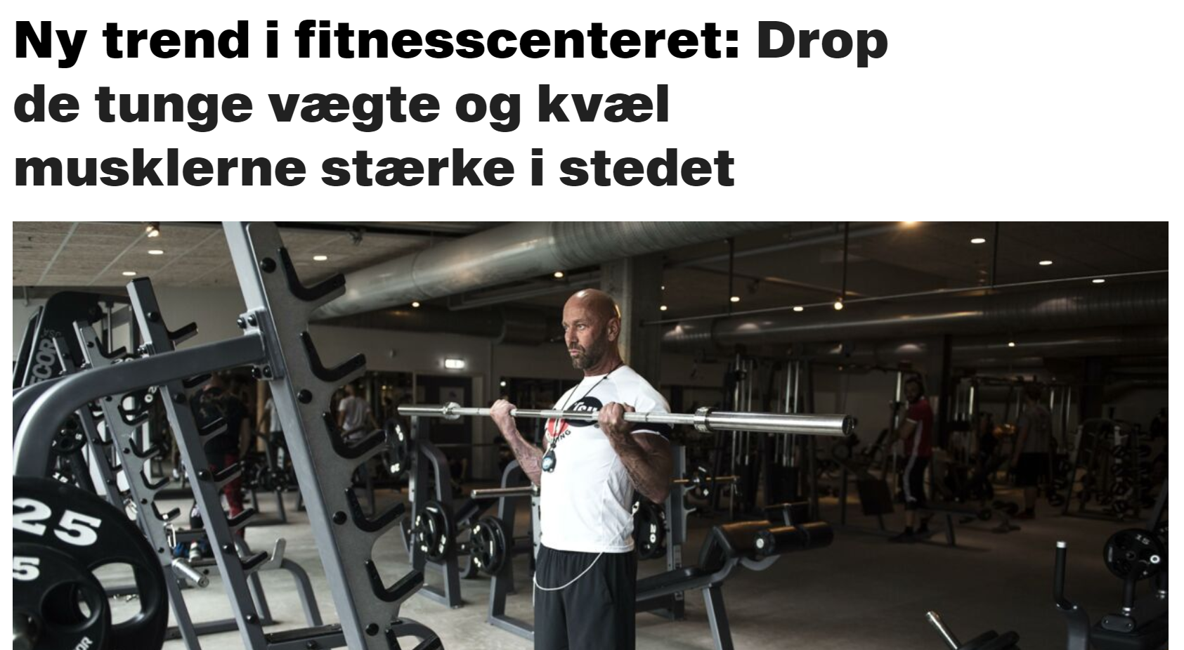 Artikel udgivet af B.T.: Drop de tunge vægte og kvæl musklerne stærke i stedet. Den japanske Kaatsu-træningsform er meget effektiv med muligheden for lav belastning og det korte tidsforbrug der er ved træningsformen